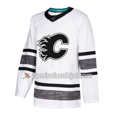 Camisola Calgary Flames Blank 2019 All-Star Adidas Branco Authentic - Homem